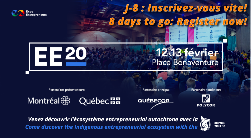 J-8 pour Expo Entrepreneurs 2020