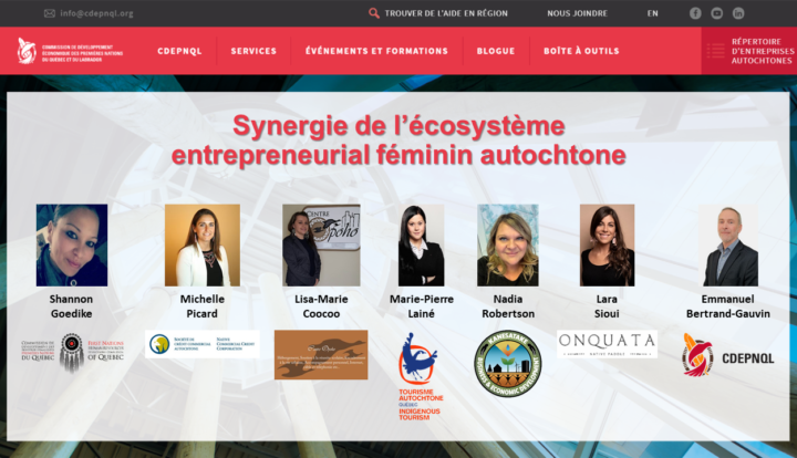 Synergie de l’écosystème entrepreneurial féminin autochtone
